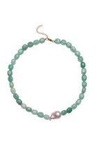 Collar Nereida Aguamarina