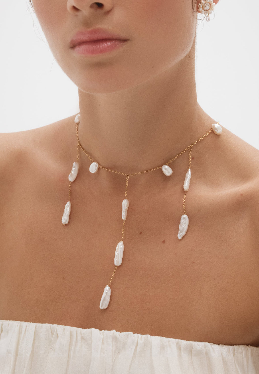 Collar Iris Perlas
