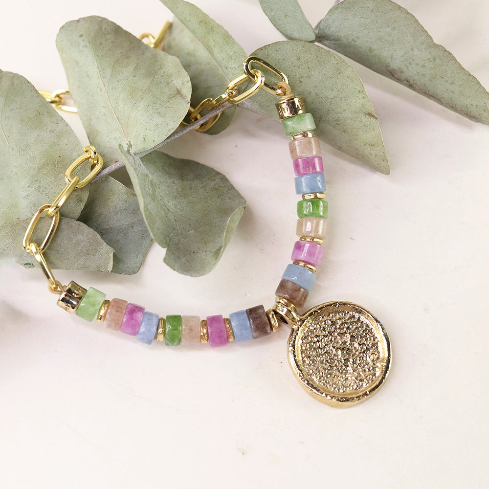 Collar piedra natural ROUN