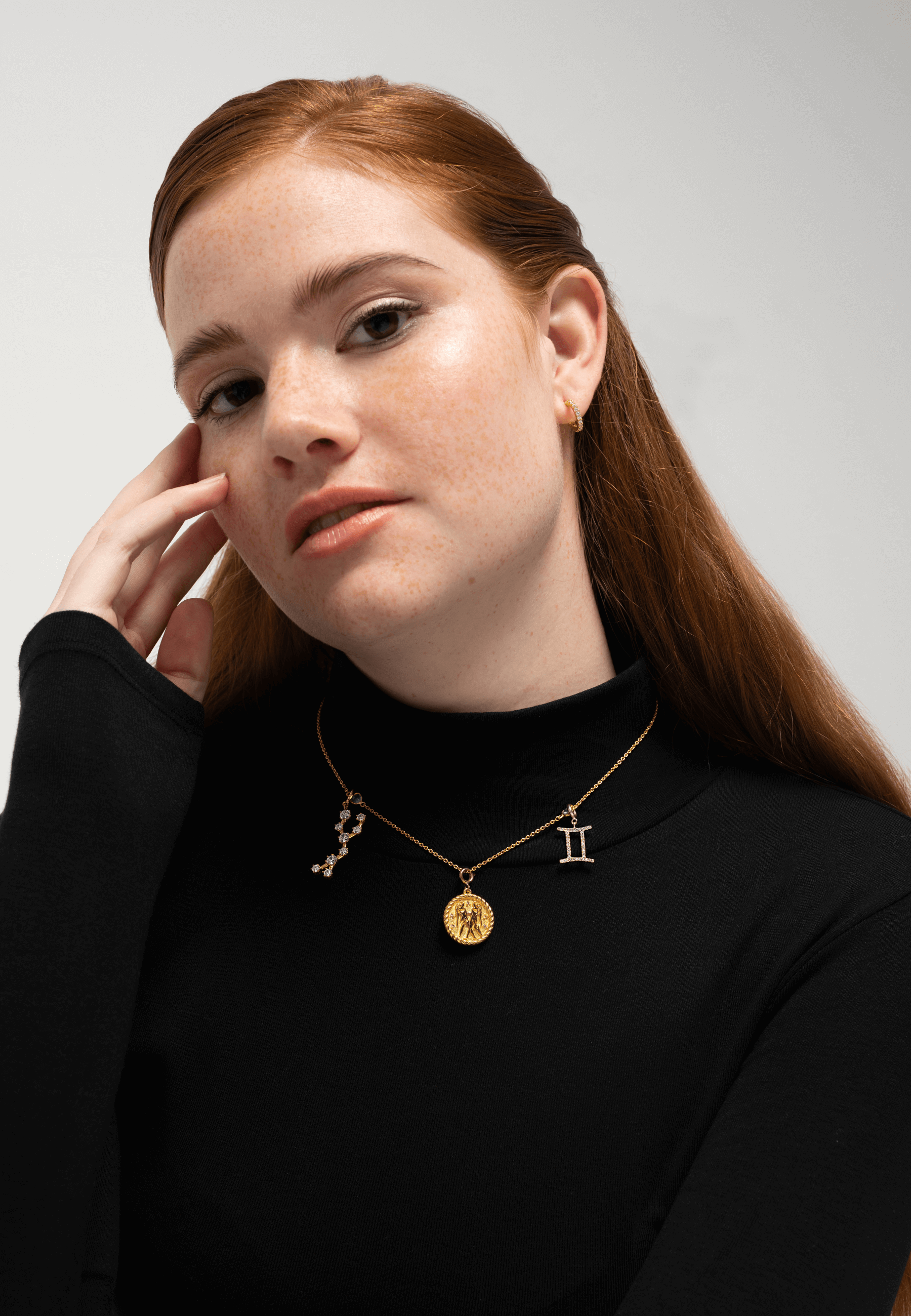 Collar Triple Zodiaco Géminis