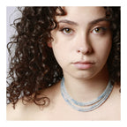 Collar 'Voluptas' - Aguamarina