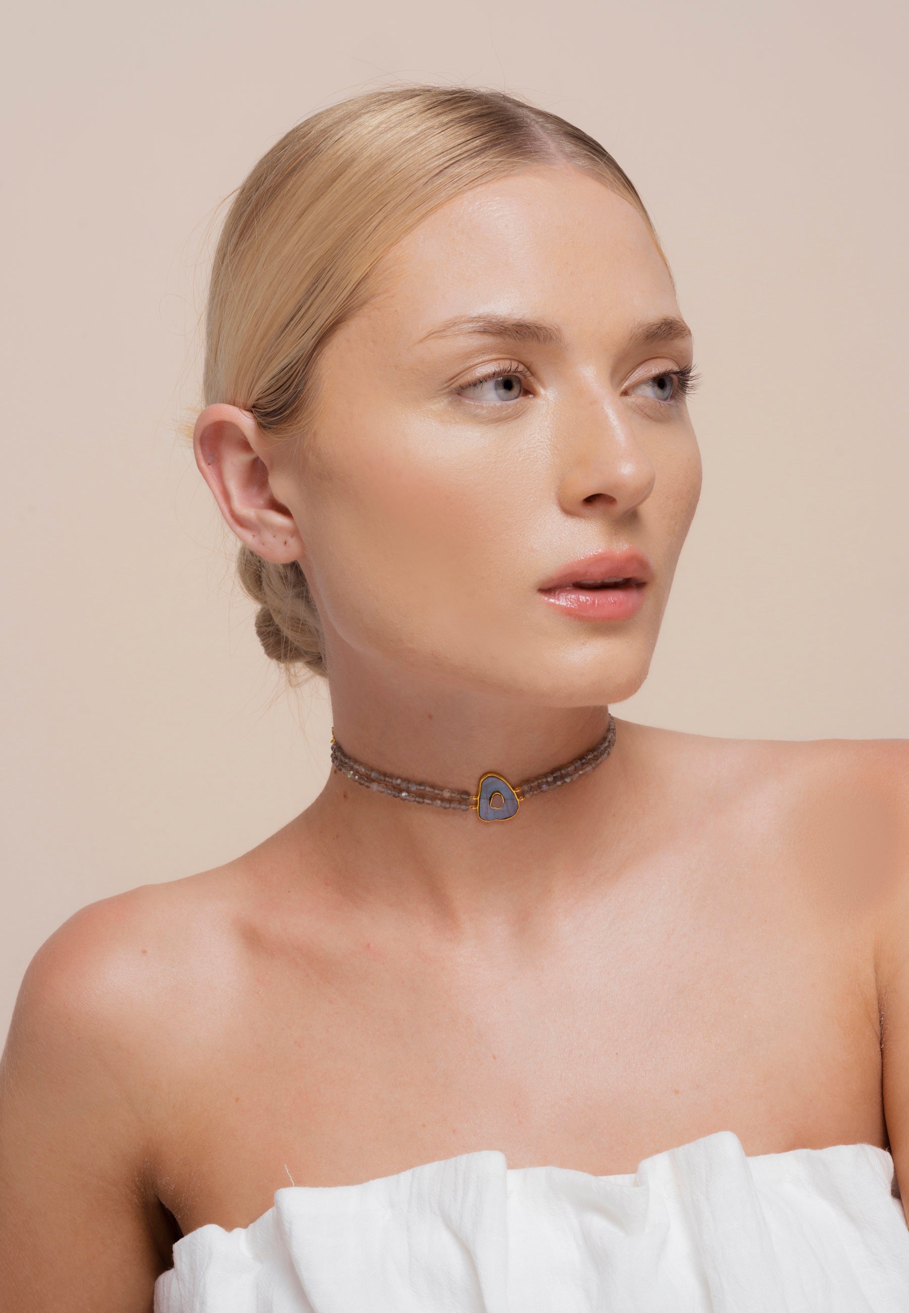 Choker Zenith Labradorita