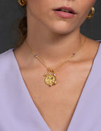 Collar Triple Zodiaco Acuario