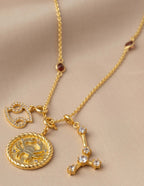 Collar Triple Zodiaco Cáncer