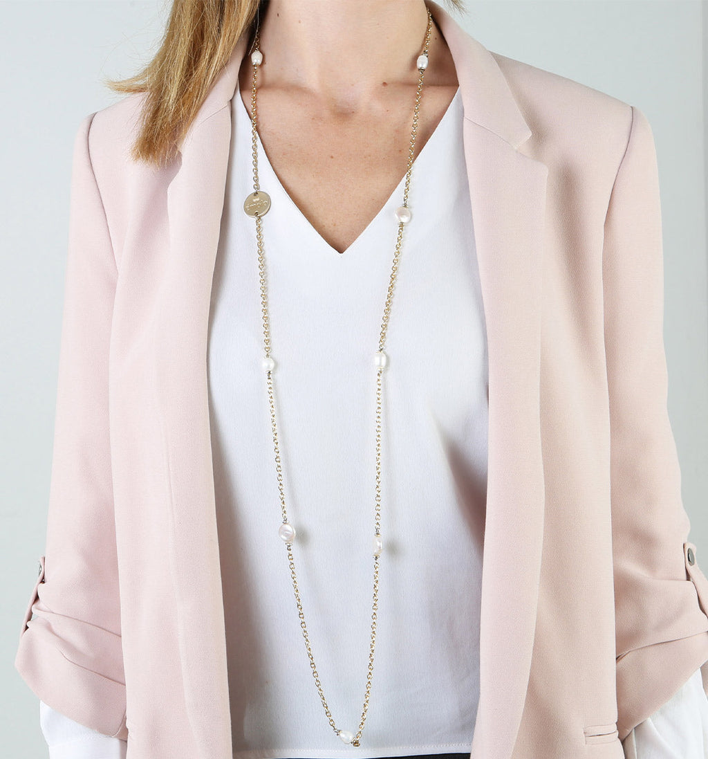 Collares de perlas modernos Lizzy Perlas
