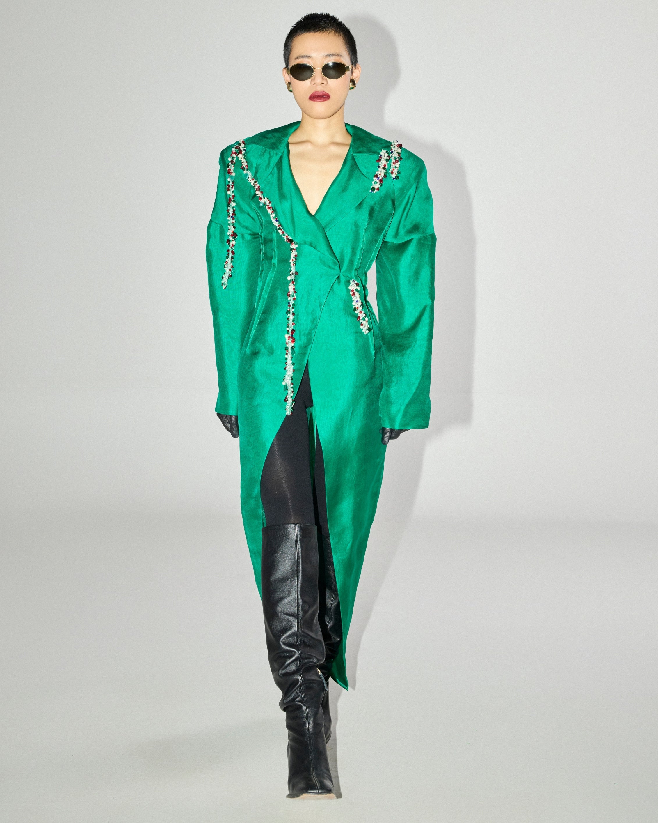 Samantha Organza Jacket By KYNAH, Luxury Indian Fashion & Bridal Wear