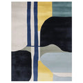 Color Clash Geometry Hand Tufted Rug