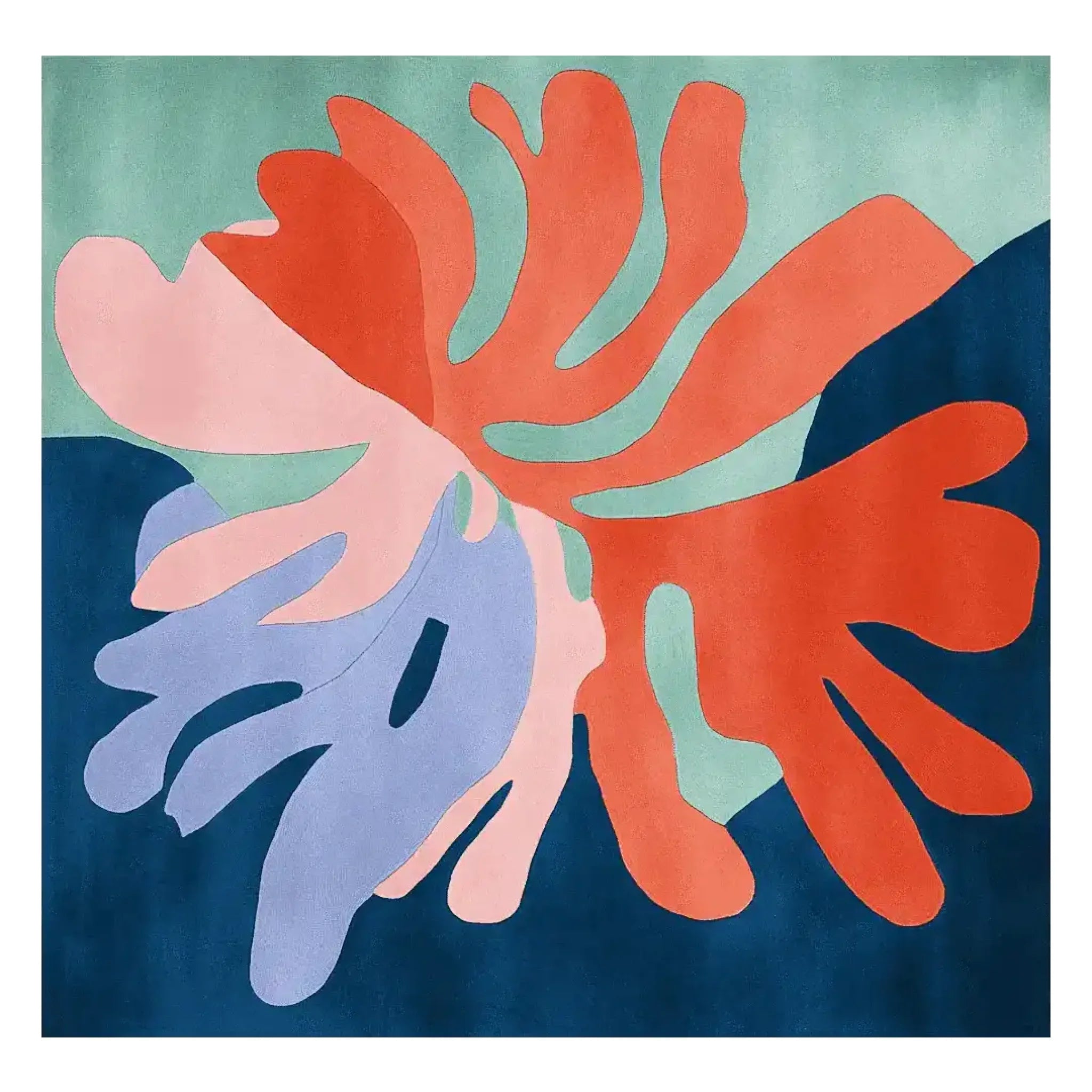 Color Parade Bloom Hand Tufted Rug