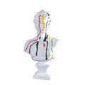 Colorful Dripping Michelangelo David Bust Sculpture