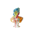 Colorful Splash Paint over David's Plaster Sculpture