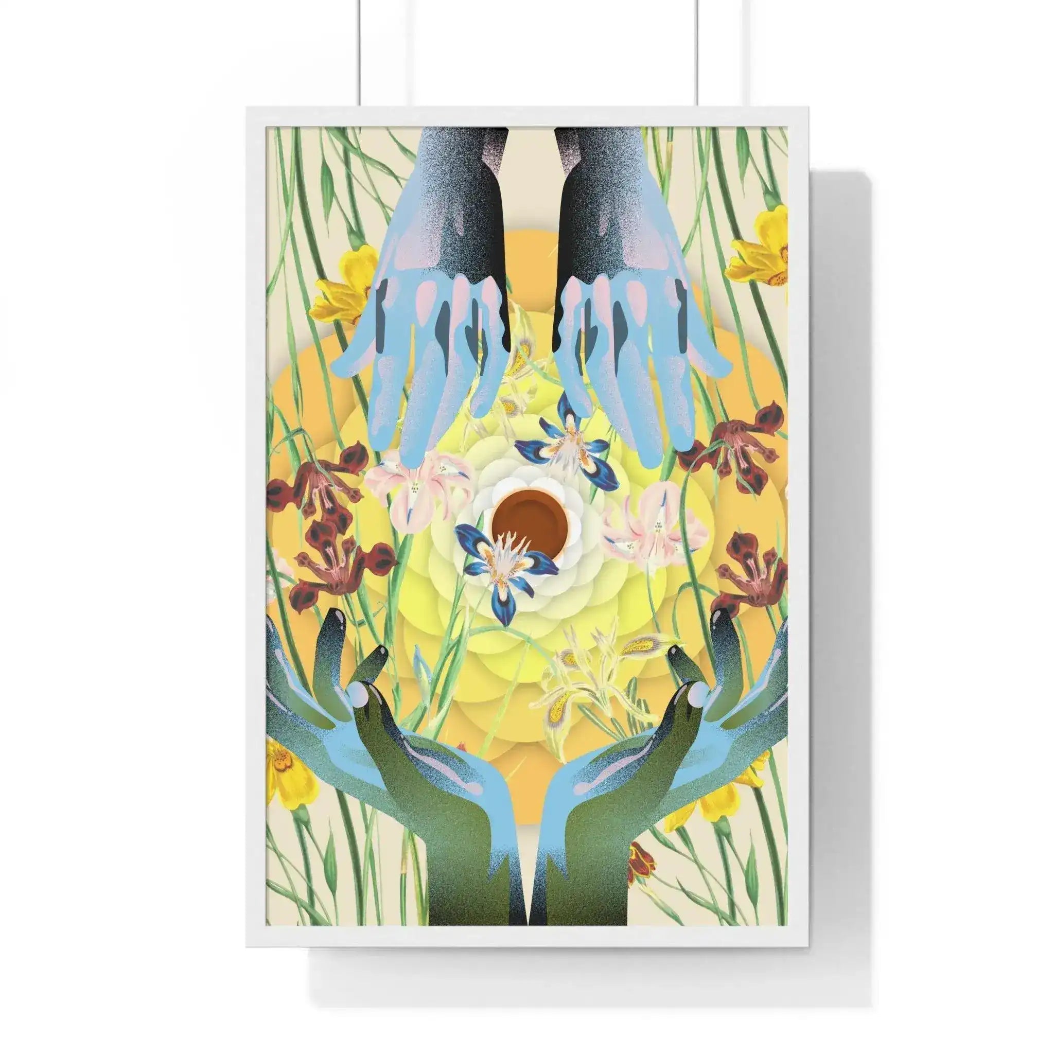Come to Me Framed Vertical Poster