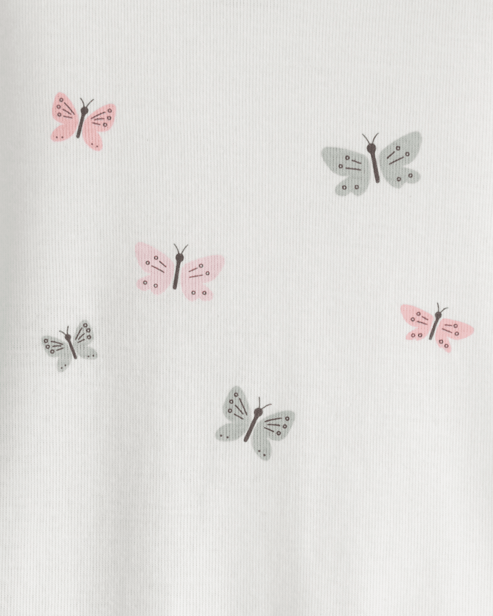 Conjunto 2 piezas con diseño mariposas
