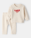 Conjunto 2 piezas para bebé con diseño "cupid"