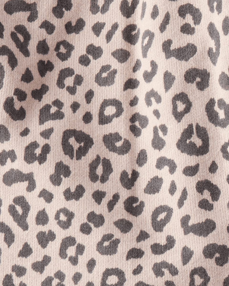 Conjunto 3 piezas con chaleco de leopardo y orejitas 3D