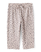 Conjunto 2 piezas con body de lazos y pantalón leopardo