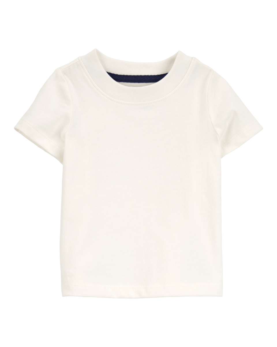 Conjunto de dos piezas con camiseta con ancla y peto