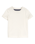 Conjunto de dos piezas con camiseta con ancla y peto