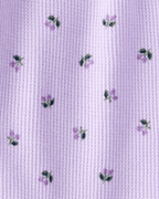Conjunto do piezas body y pantalón con estampado de frutas
