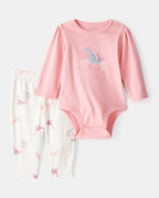 Conjunto dos piezas algodón con diseño "Mommy & me"