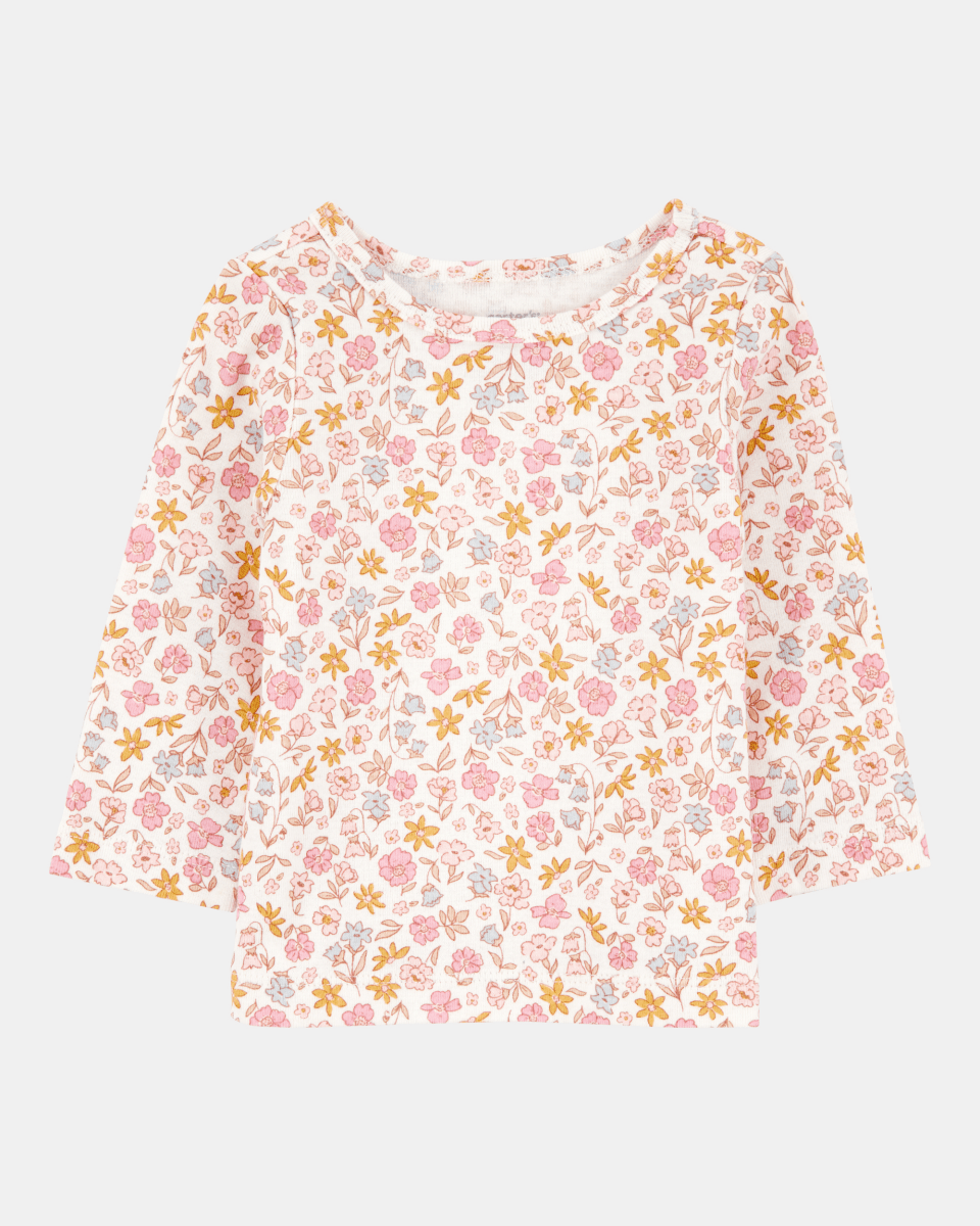 Conjunto dos piezas algodón peto y camiseta diseño conejita