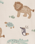 Conjunto dos piezas peto y camiseta diseño safari