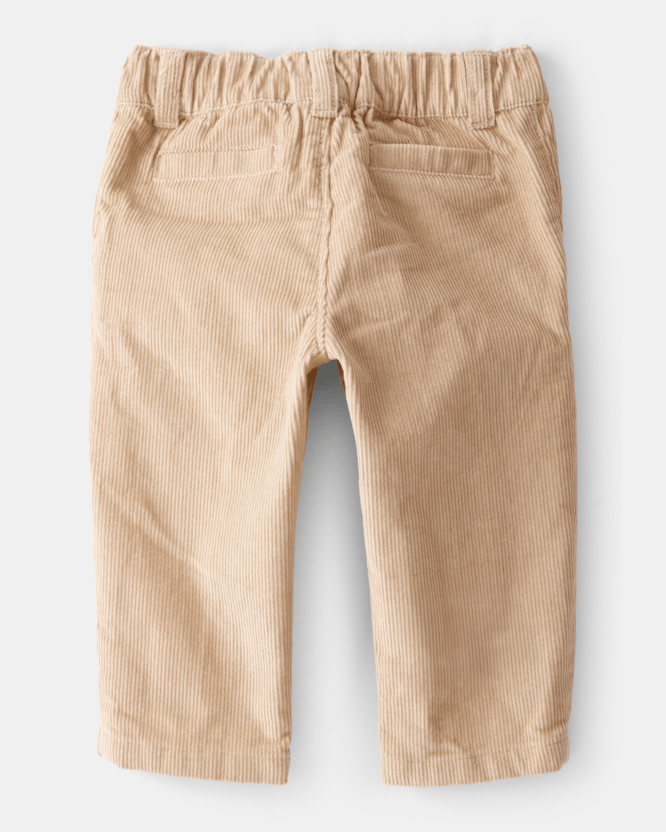 Conjunto tres piezas body a cuadros, pajarita y pantalón beige