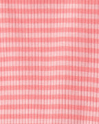 Conjunto tres piezas de algodón con camiseta, body y pantalón corto con diseño camiones de helado