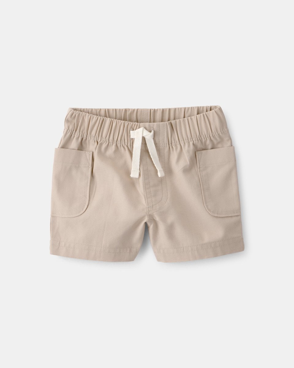 Conjunto tres piezas de algodón con camiseta, body y pantalón corto con diseño “Into the Wild”