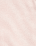 Conjunto tres piezas de algodón, pantalón, cárdigan y body, color rosa