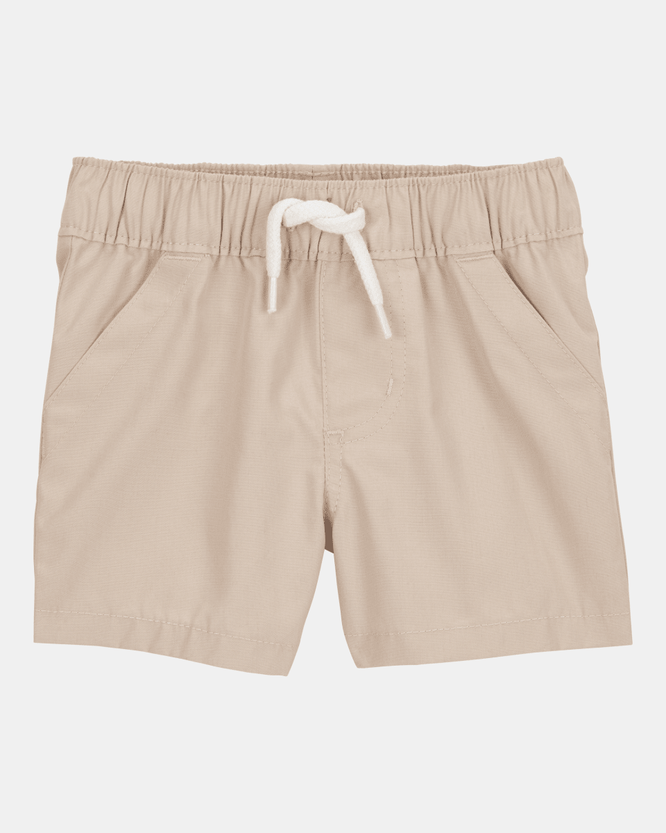 Conjunto tres piezas de algodón, pantalón corto, camisa y camiseta, diseño tropical