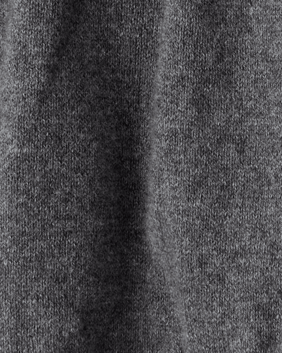 Conjunto vestido algodón gris con lazos