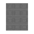 Contemporary Eclipse Illusion Hand Tufted Wool Rug