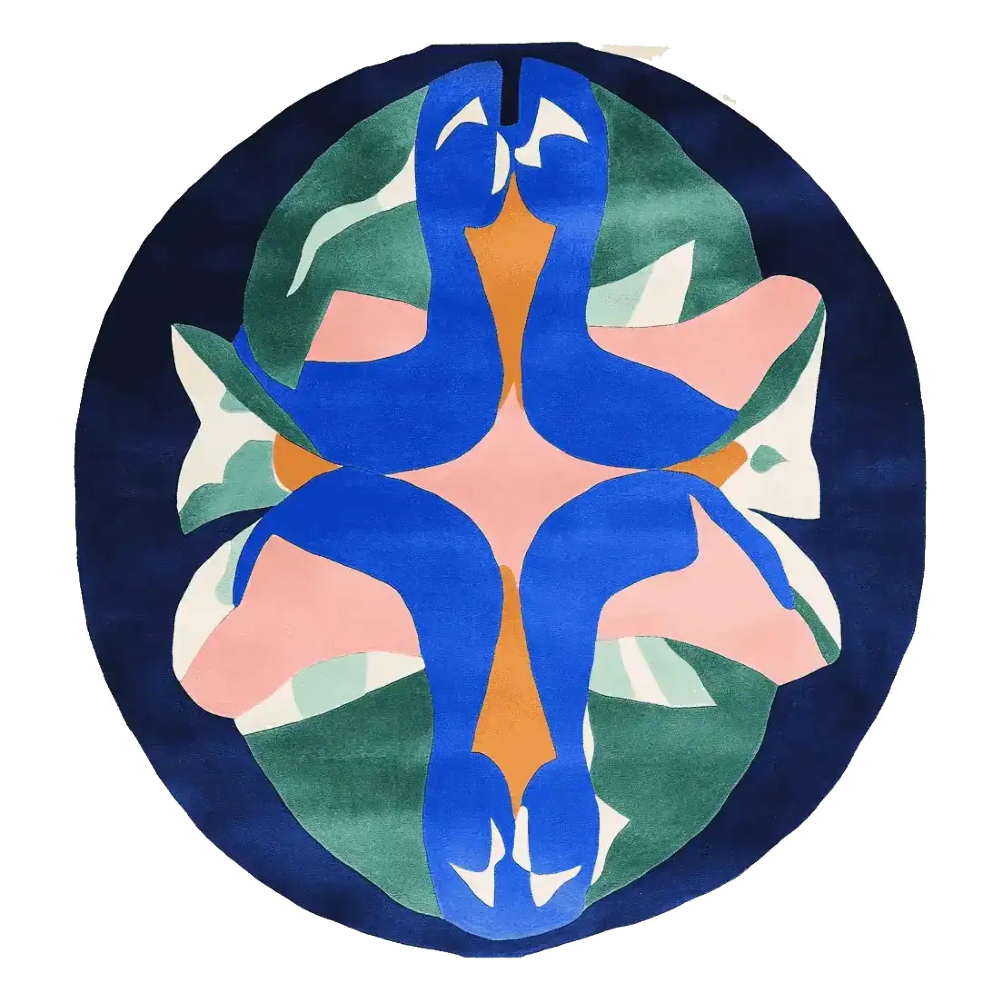 Contours of Thought Hand Tufted Rug