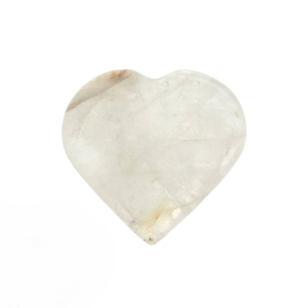 Corazón de Cuarzo Blanco