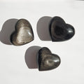 Corazón de Obsidiana Plateada
