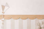 Cornisa de Madera Ondas - Haya Natural