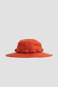 Sacai 25-0947S Structured Canvas Boonie Sun Hat — Orange
