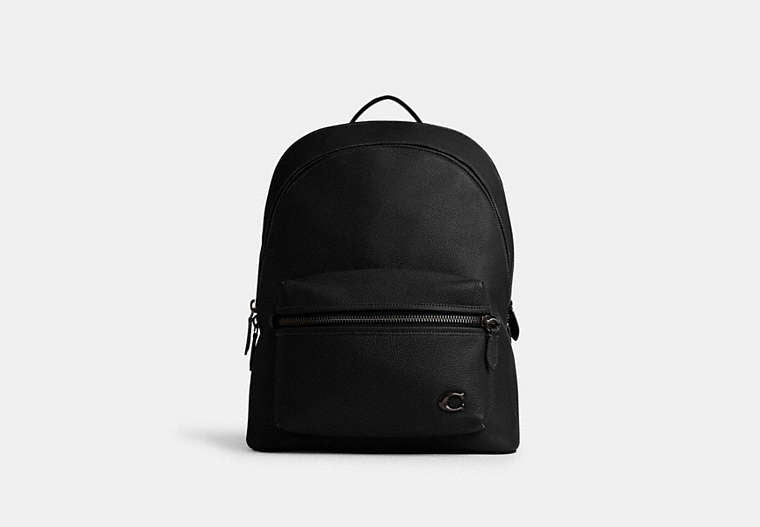 COACH® Men's Charter Backpack en Negro | Cuir