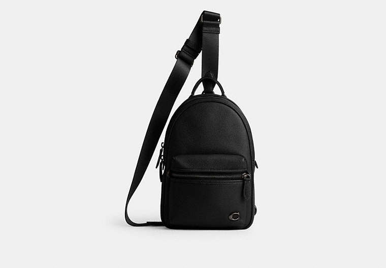 COACH® Men's Mochila Charter en Negro | Cuir