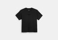 COACH® Women's Top Coach en Negro, Talla Mediano | Autre