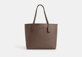 COACH® Women's Bolso Tote City en Gris | Cuir