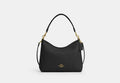 COACH® Women's Bolso De Hombro Laurel en Negro | Cuir