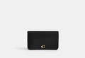 COACH® Women's Tarjetero Essential Slim en Oy2/Negro | Cuir