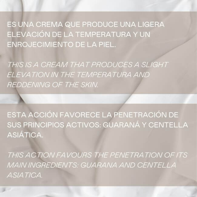 Crema Corporal Calor Activo con Guaraná y Centella Asiática - 500 ml