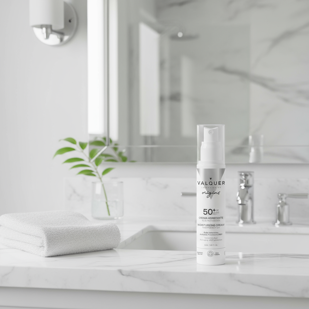 Crema Hidratante con Alta Protección Solar SPF 50+ – UVA/UVB + Hydromanil® - 50 ml