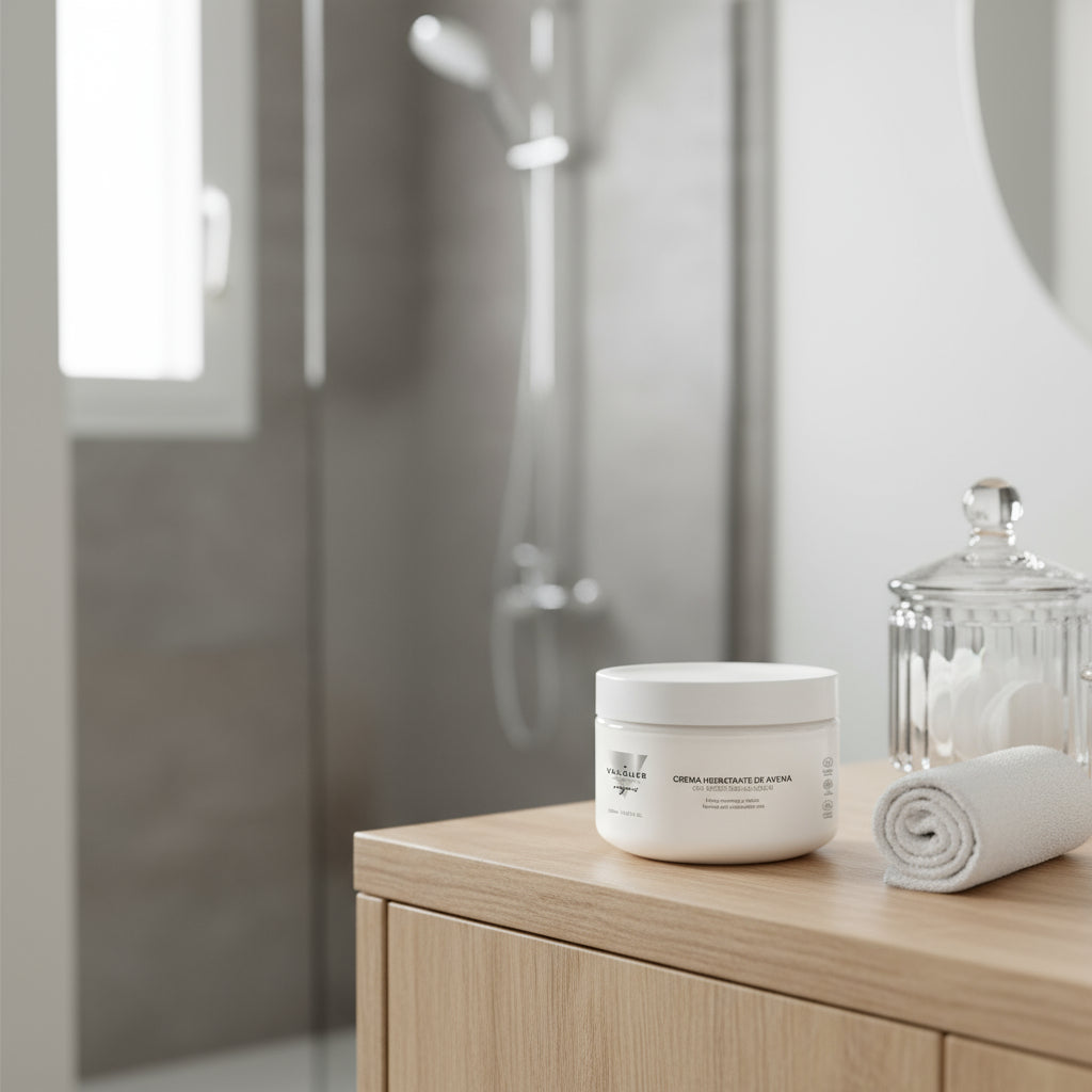 Crema facial hidratante de Avena