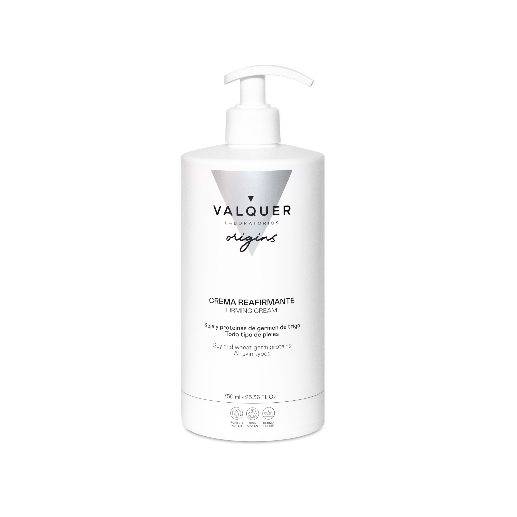 Crema Corporal Reafirmante con Soja y Proteínas de Germen de Trigo