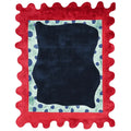 Crimson Wave Pebbles Hand Tufted Rug