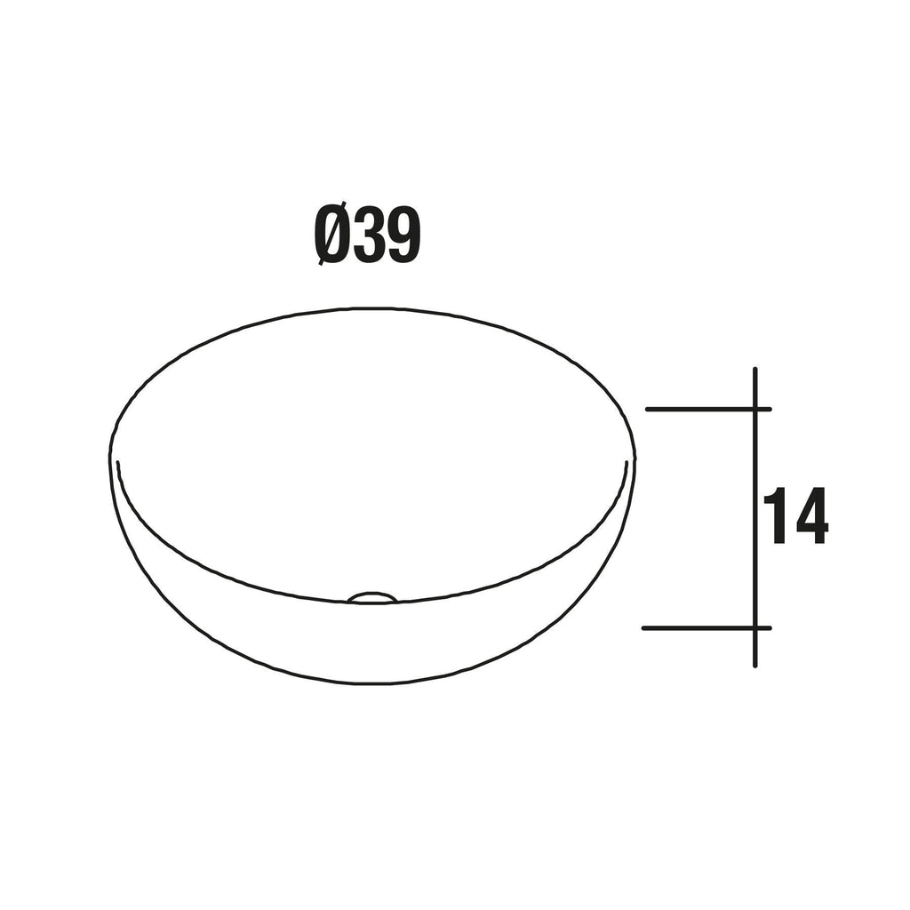 BATHME NIZA Encimera de Baño con Lavabo SOLID SURFACE Blanco Mate Color Roble