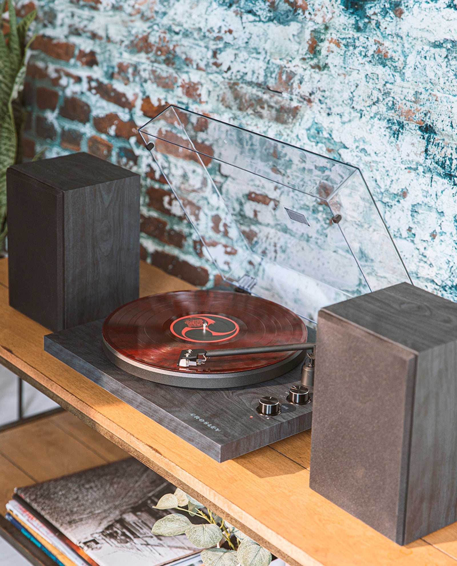 Crosley - Tocadiscos Crosley C62 Bluetooth - Negro
